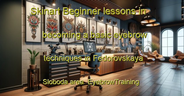 Skinart Beginner lessons in becoming a basic eyebrow techniques in Fedorovskaya Sloboda area | EyebrowTraining | EyebrowClasses | SkinartTraining-Russia