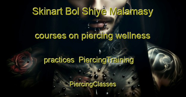 Skinart Bol Shiye Malamasy courses on piercing wellness practices | #PiercingTraining #PiercingClasses #SkinartTraining-Russia