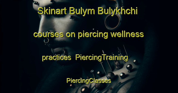 Skinart Bulym Bulykhchi courses on piercing wellness practices | #PiercingTraining #PiercingClasses #SkinartTraining-Russia