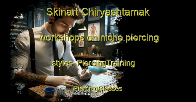 Skinart Chiryashtamak workshops on niche piercing styles | #PiercingTraining #PiercingClasses #SkinartTraining-Russia