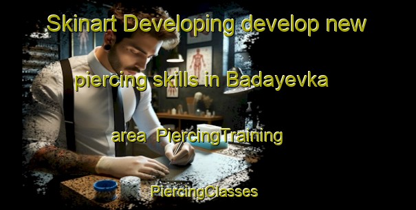 Skinart Developing develop new piercing skills in Badayevka area | PiercingTraining | PiercingClasses | SkinartTraining-Russia