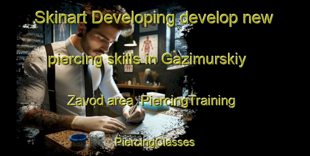 Skinart Developing develop new piercing skills in Gazimurskiy Zavod area | #PiercingTraining #PiercingClasses #SkinartTraining-Russia