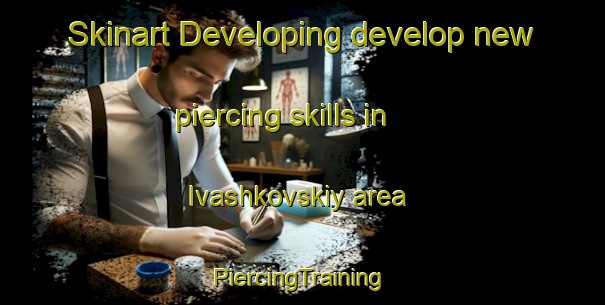 Skinart Developing develop new piercing skills in Ivashkovskiy area | #PiercingTraining #PiercingClasses #SkinartTraining-Russia