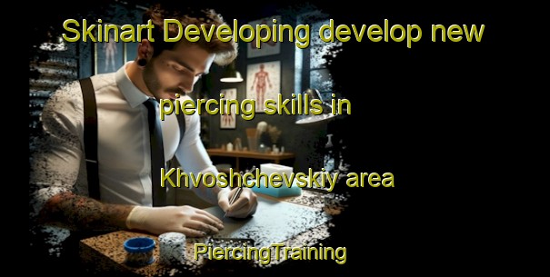 Skinart Developing develop new piercing skills in Khvoshchevskiy area | #PiercingTraining #PiercingClasses #SkinartTraining-Russia