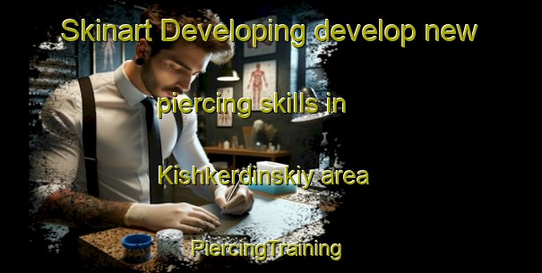 Skinart Developing develop new piercing skills in Kishkerdinskiy area | #PiercingTraining #PiercingClasses #SkinartTraining-Russia