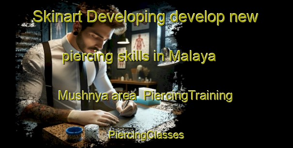 Skinart Developing develop new piercing skills in Malaya Mushnya area | #PiercingTraining #PiercingClasses #SkinartTraining-Russia