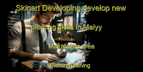 Skinart Developing develop new piercing skills in Malyy Makatelem area | #PiercingTraining #PiercingClasses #SkinartTraining-Russia