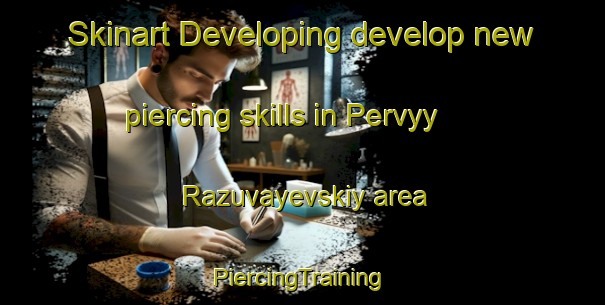 Skinart Developing develop new piercing skills in Pervyy Razuvayevskiy area | #PiercingTraining #PiercingClasses #SkinartTraining-Russia