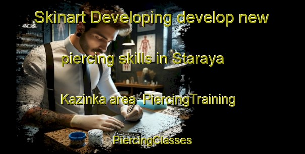 Skinart Developing develop new piercing skills in Staraya Kazinka area | #PiercingTraining #PiercingClasses #SkinartTraining-Russia