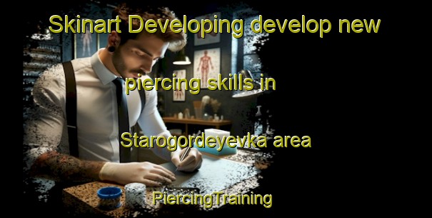 Skinart Developing develop new piercing skills in Starogordeyevka area | #PiercingTraining #PiercingClasses #SkinartTraining-Russia