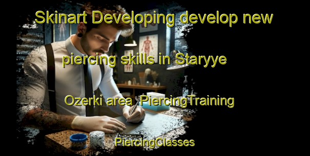 Skinart Developing develop new piercing skills in Staryye Ozerki area | #PiercingTraining #PiercingClasses #SkinartTraining-Russia