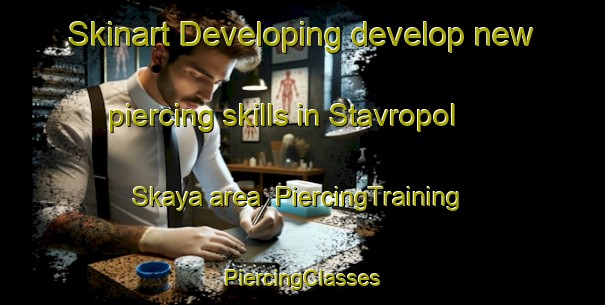 Skinart Developing develop new piercing skills in Stavropol Skaya area | #PiercingTraining #PiercingClasses #SkinartTraining-Russia