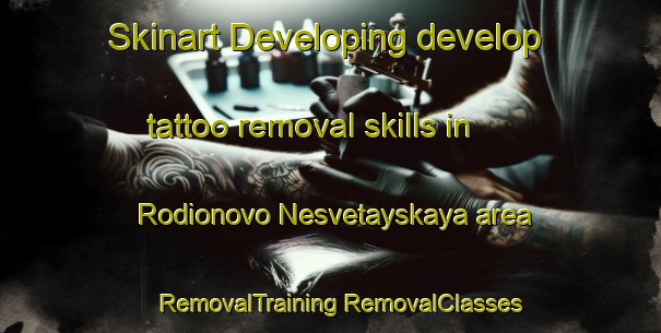 Skinart Developing develop tattoo removal skills in Rodionovo Nesvetayskaya area | #RemovalTraining #RemovalClasses #SkinartTraining-Russia