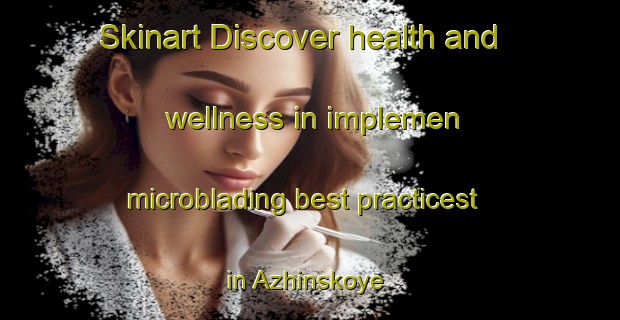 Skinart Discover health and wellness in implemen microblading best practicest in Azhinskoye | MicrobladingTraining | MicrobladingClasses | SkinartTraining-Russia