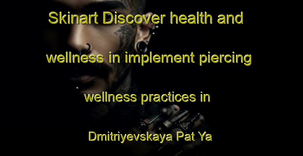 Skinart Discover health and wellness in implement piercing wellness practices in Dmitriyevskaya Pat Ya | PiercingTraining | PiercingClasses | SkinartTraining-Russia
