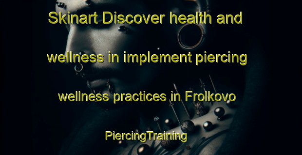 Skinart Discover health and wellness in implement piercing wellness practices in Frolkovo | PiercingTraining | PiercingClasses | SkinartTraining-Russia
