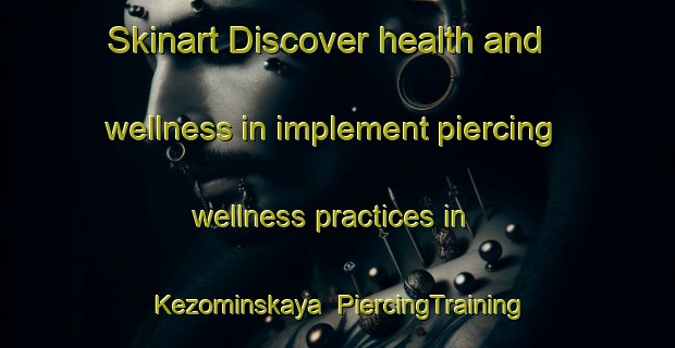 Skinart Discover health and wellness in implement piercing wellness practices in Kezominskaya | PiercingTraining | PiercingClasses | SkinartTraining-Russia
