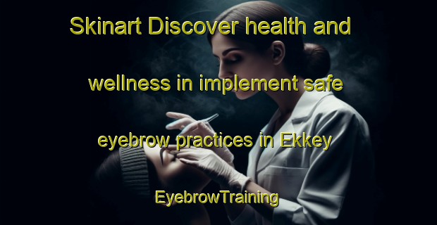 Skinart Discover health and wellness in implement safe eyebrow practices in Ekkey | EyebrowTraining | EyebrowClasses | SkinartTraining-Russia
