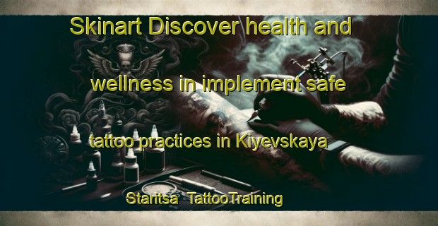 Skinart Discover health and wellness in implement safe tattoo practices in Kiyevskaya Staritsa | TattooTraining | TattooClasses | SkinartTraining-Russia