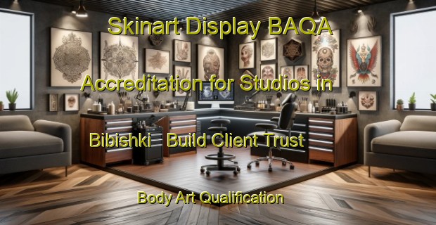 Skinart Display BAQA Accreditation for Studios in Bibishki - Build Client Trust | Body Art Qualification Authority | BAQA-Russia