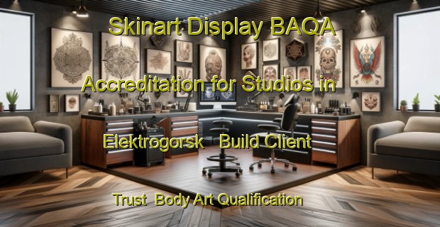 Skinart Display BAQA Accreditation for Studios in Elektrogorsk - Build Client Trust | Body Art Qualification Authority | BAQA-Russia