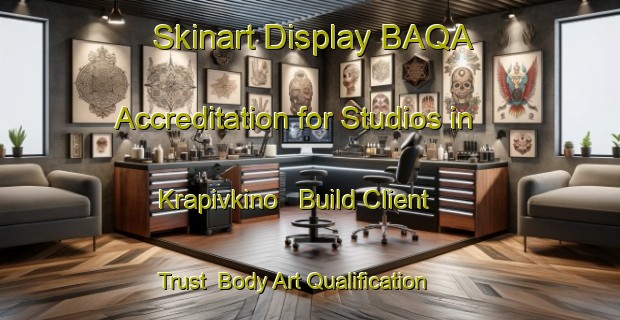 Skinart Display BAQA Accreditation for Studios in Krapivkino - Build Client Trust | Body Art Qualification Authority | BAQA-Russia