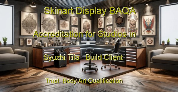 Skinart Display BAQA Accreditation for Studios in Syuzhi Tila - Build Client Trust | Body Art Qualification Authority | BAQA-Russia