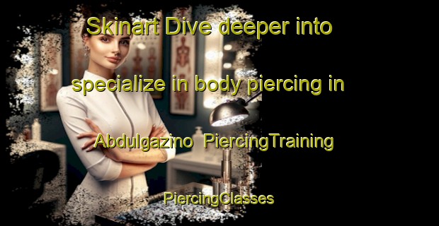 Skinart Dive deeper into specialize in body piercing in Abdulgazino | #PiercingTraining #PiercingClasses #SkinartTraining-Russia