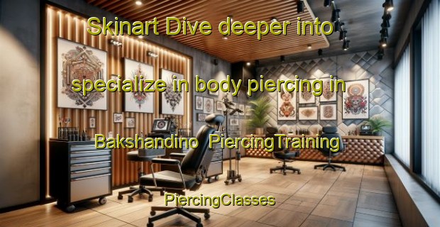 Skinart Dive deeper into specialize in body piercing in Bakshandino | #PiercingTraining #PiercingClasses #SkinartTraining-Russia