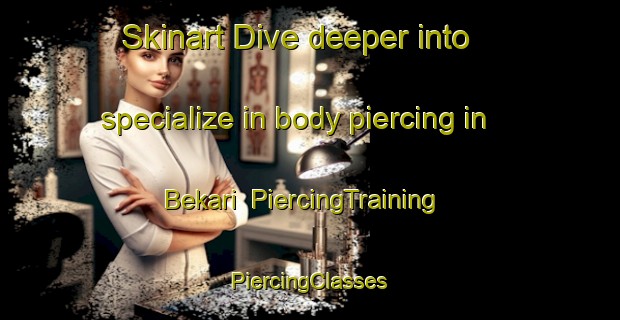 Skinart Dive deeper into specialize in body piercing in Bekari | #PiercingTraining #PiercingClasses #SkinartTraining-Russia