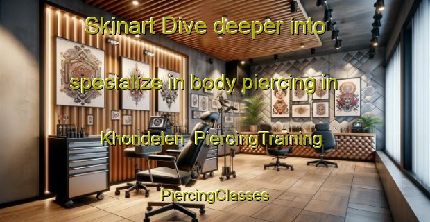 Skinart Dive deeper into specialize in body piercing in Khondelen | #PiercingTraining #PiercingClasses #SkinartTraining-Russia