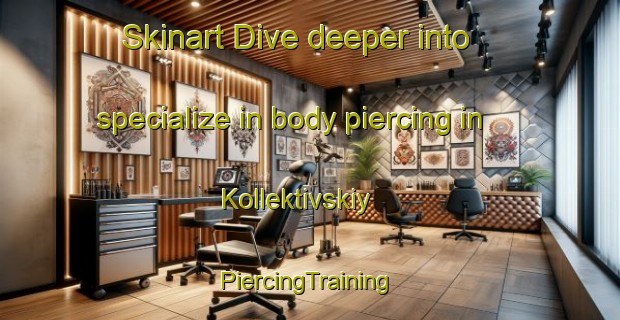 Skinart Dive deeper into specialize in body piercing in Kollektivskiy | #PiercingTraining #PiercingClasses #SkinartTraining-Russia