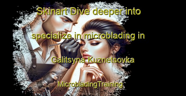 Skinart Dive deeper into specialize in microblading in Galitsyna Kuznetsovka | MicrobladingTraining | MicrobladingClasses | SkinartTraining-Russia