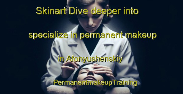 Skinart Dive deeper into specialize in permanent makeup in Afonyushenskiy | #PermanentmakeupTraining #PermanentmakeupClasses #SkinartTraining-Russia