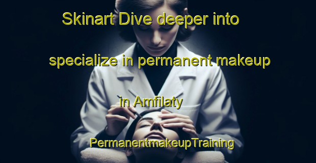 Skinart Dive deeper into specialize in permanent makeup in Amfilaty | PermanentmakeupTraining | PermanentmakeupClasses | SkinartTraining-Russia