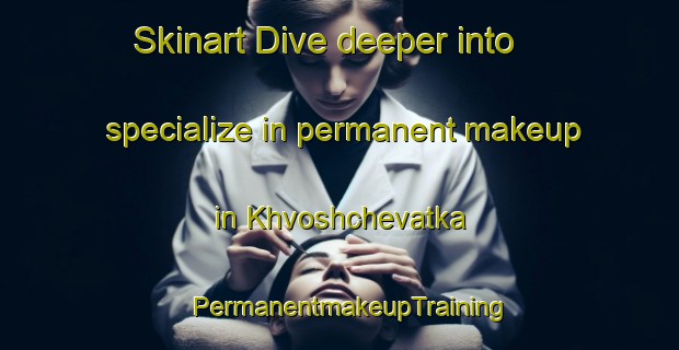 Skinart Dive deeper into specialize in permanent makeup in Khvoshchevatka | PermanentmakeupTraining | PermanentmakeupClasses | SkinartTraining-Russia