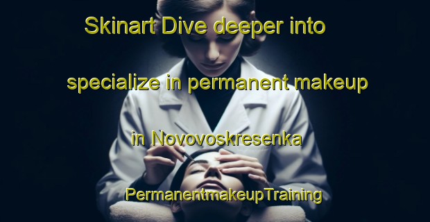 Skinart Dive deeper into specialize in permanent makeup in Novovoskresenka | #PermanentmakeupTraining #PermanentmakeupClasses #SkinartTraining-Russia