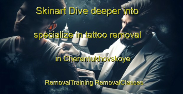 Skinart Dive deeper into specialize in tattoo removal in Cheremukhovskoye | #RemovalTraining #RemovalClasses #SkinartTraining-Russia