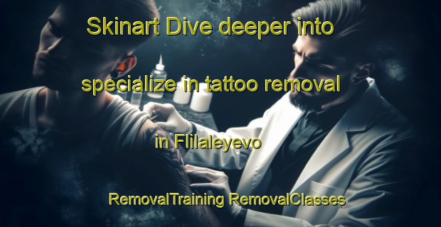 Skinart Dive deeper into specialize in tattoo removal in Flilaleyevo | #RemovalTraining #RemovalClasses #SkinartTraining-Russia