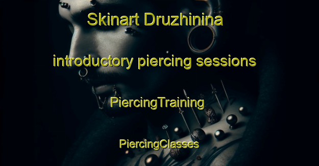 Skinart Druzhinina introductory piercing sessions | #PiercingTraining #PiercingClasses #SkinartTraining-Russia