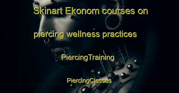 Skinart Ekonom courses on piercing wellness practices | #PiercingTraining #PiercingClasses #SkinartTraining-Russia