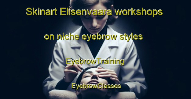 Skinart Elisenvaara workshops on niche eyebrow styles | EyebrowTraining | EyebrowClasses | SkinartTraining-Russia