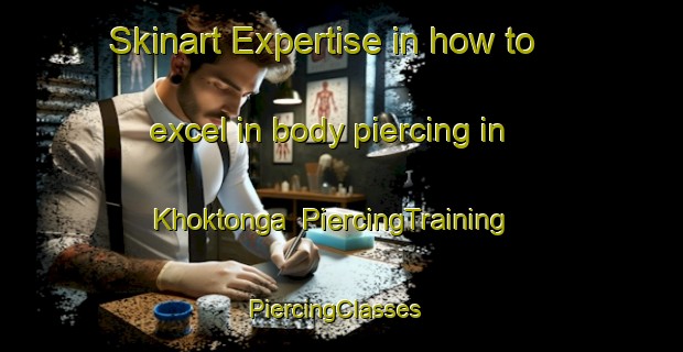 Skinart Expertise in how to excel in body piercing in Khoktonga | PiercingTraining | PiercingClasses | SkinartTraining-Russia