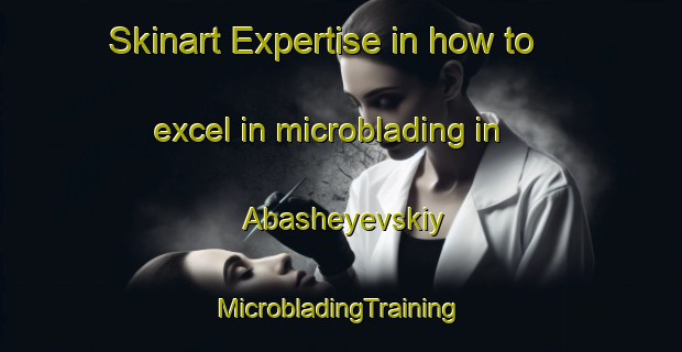 Skinart Expertise in how to excel in microblading in Abasheyevskiy | #MicrobladingTraining #MicrobladingClasses #SkinartTraining-Russia