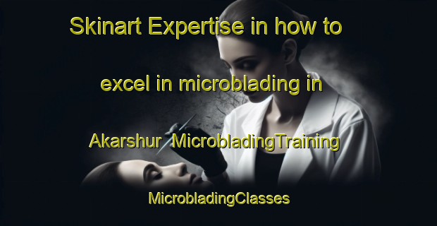 Skinart Expertise in how to excel in microblading in Akarshur | #MicrobladingTraining #MicrobladingClasses #SkinartTraining-Russia