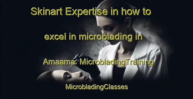 Skinart Expertise in how to excel in microblading in Amaama | #MicrobladingTraining #MicrobladingClasses #SkinartTraining-Russia