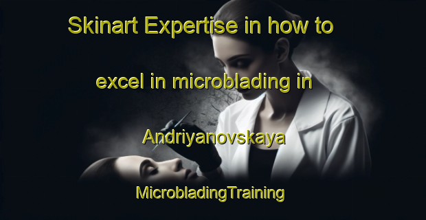 Skinart Expertise in how to excel in microblading in Andriyanovskaya | #MicrobladingTraining #MicrobladingClasses #SkinartTraining-Russia