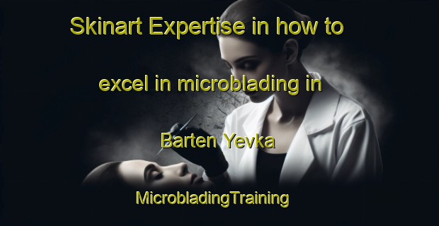 Skinart Expertise in how to excel in microblading in Barten Yevka | MicrobladingTraining | MicrobladingClasses | SkinartTraining-Russia