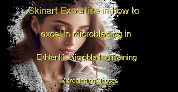 Skinart Expertise in how to excel in microblading in Ekhtenki | #MicrobladingTraining #MicrobladingClasses #SkinartTraining-Russia