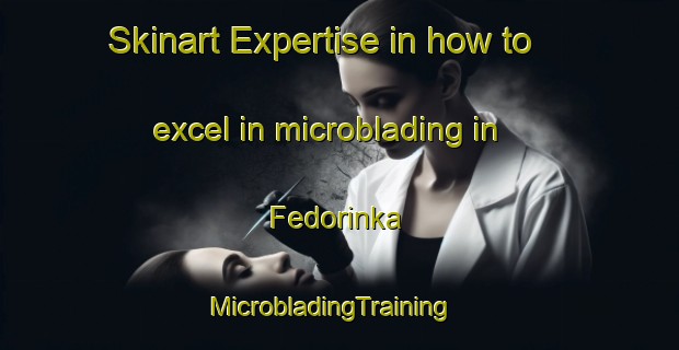 Skinart Expertise in how to excel in microblading in Fedorinka | MicrobladingTraining | MicrobladingClasses | SkinartTraining-Russia